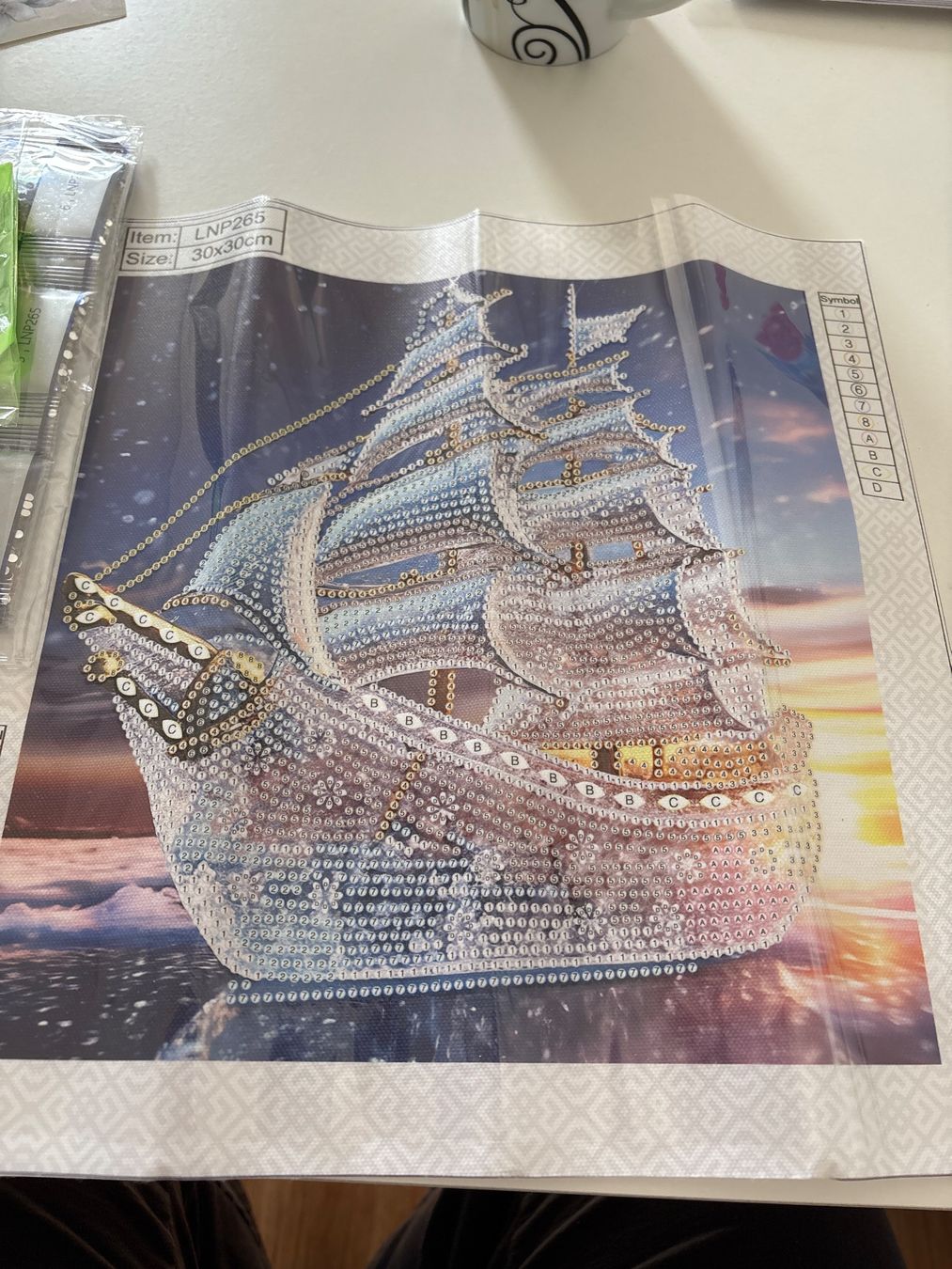 Kit bricolage: Diamond Paiting Schiff 30x30 – Nuovo (secondo la descrizione) da Amriswil venduto da SCHLOSSGEISTLI