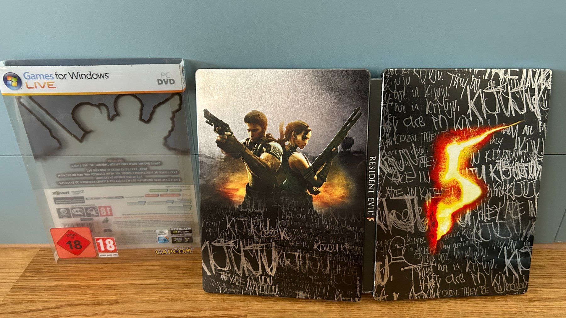 Giochi: Resident Evil 5 Steelbook PC + Bonus DVD – Usato da Liebefeld venduto da Eaglewings5