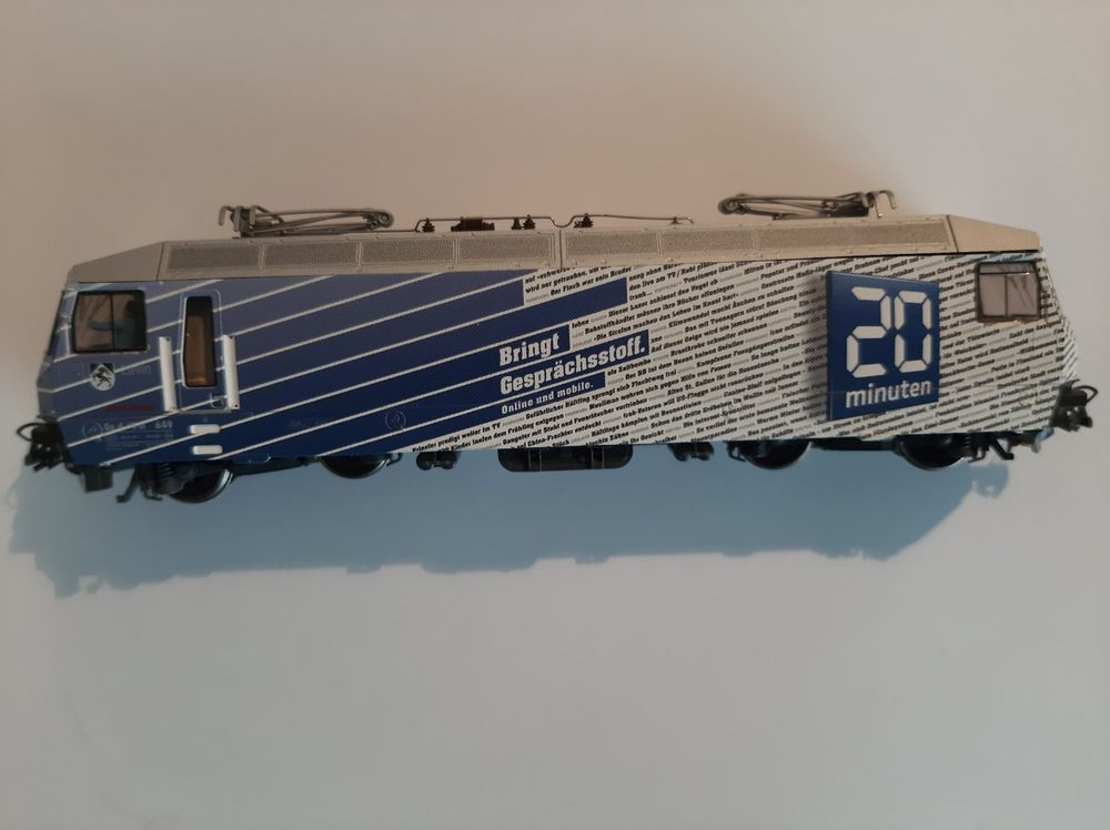 Bemo Modelleisenbahnen: Bemo H0m 1259 149 RhB Ge 4/4 III 649 Lavin "20 Min" Digital – Gebraucht aus Thun von Schwarzsee48 2