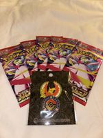 Pokémon Center Limited Pin + 5x Booster Packs Mega Symphonia