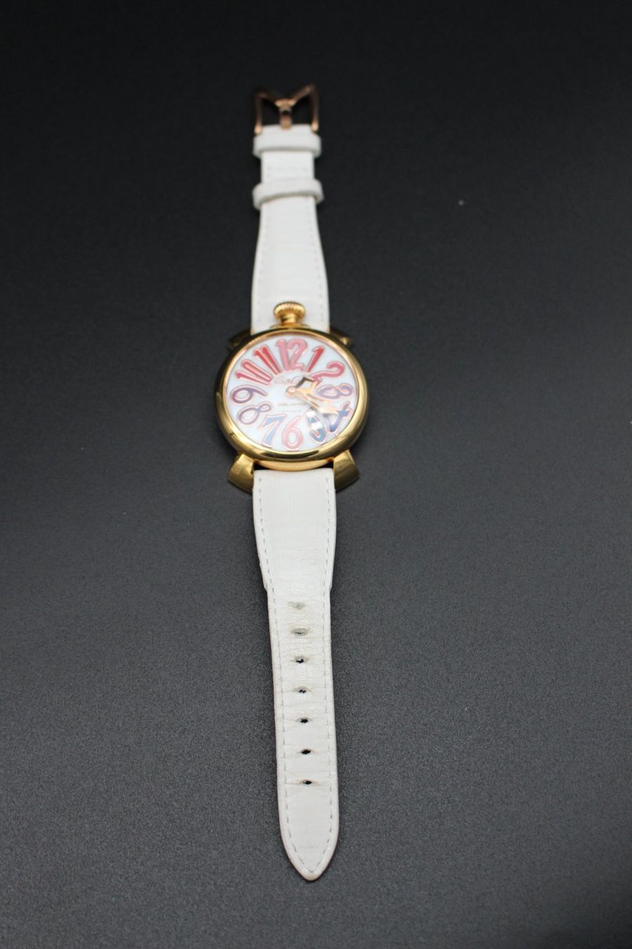 GaGà Milano Orologi: Gaga Milano Uhr mit Lederband – Usato da Bruettisellen venduto da Collector_Store 1