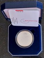 2003 20 Franken Silber pp FIS Alpine World Ski Championship
