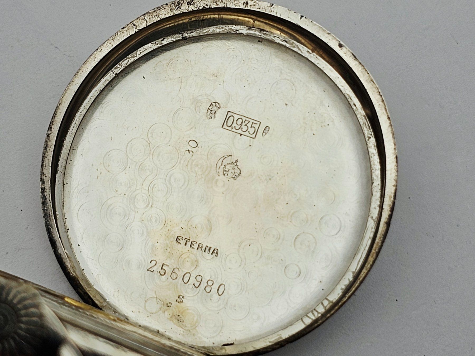 Eterna Orologi: Eterna Taschenuhr Silber 935 – Usato da Bassersdorf venduto da AnkerWatch 5