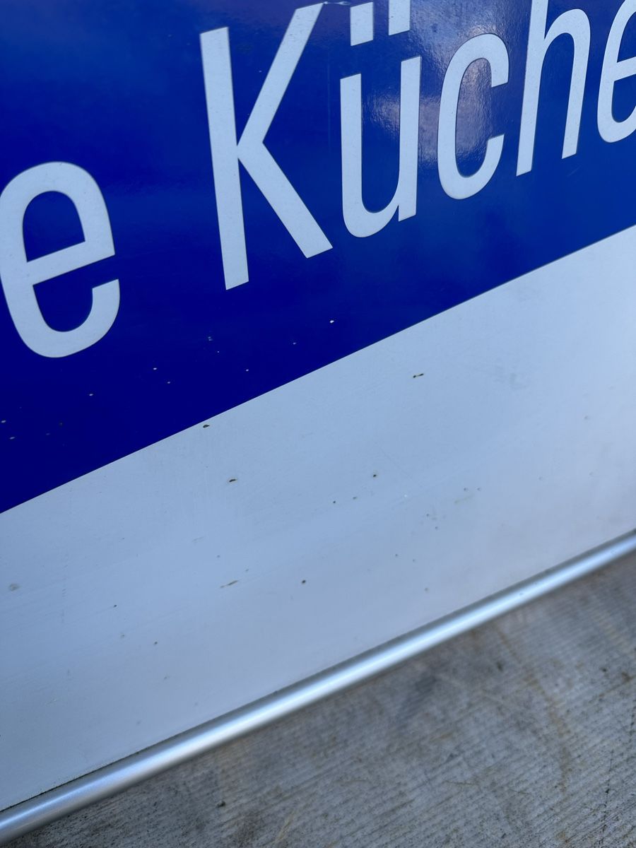 Ecriteaux: Blechschild Werbetafel Werbung – D'occasion à Villmergen par Bezdupe 4