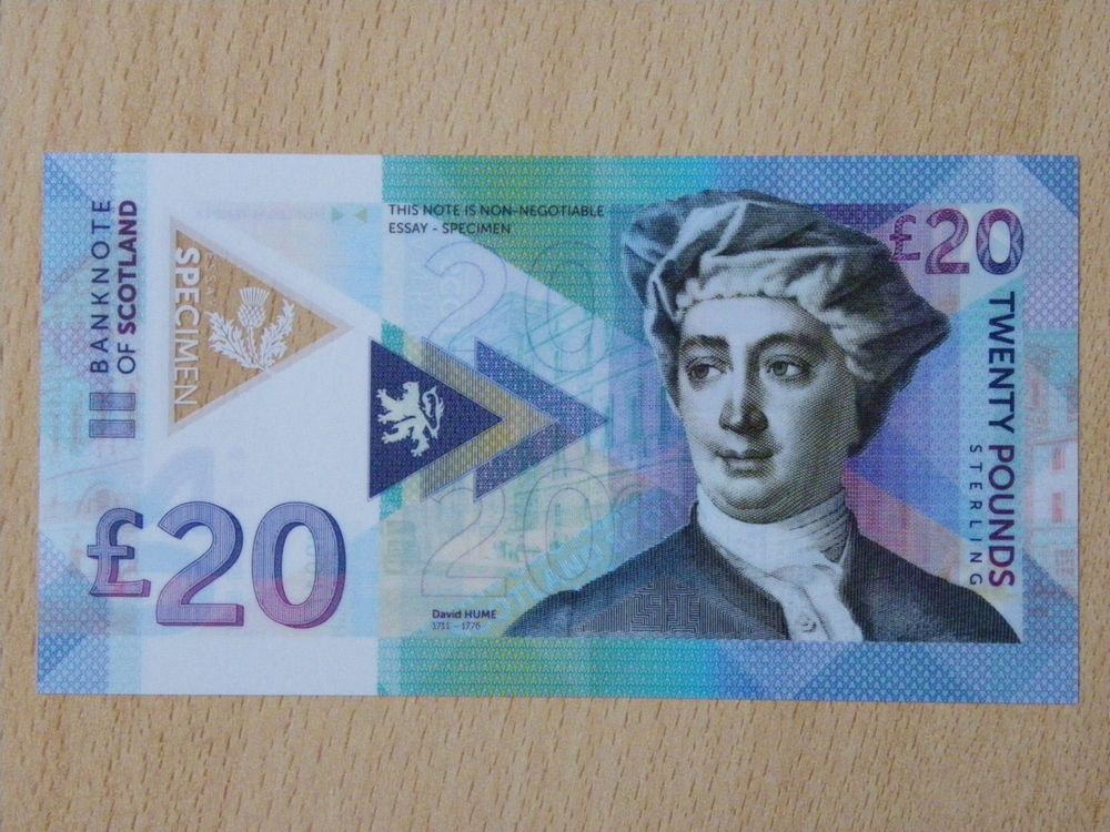 Scotland 20 Pounds, Specimen, UNZ Acheter sur Ricardo