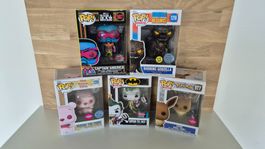 Funko Pop Winnie, Batman, Pokemon, Godzilla, etc. Neu Set #3