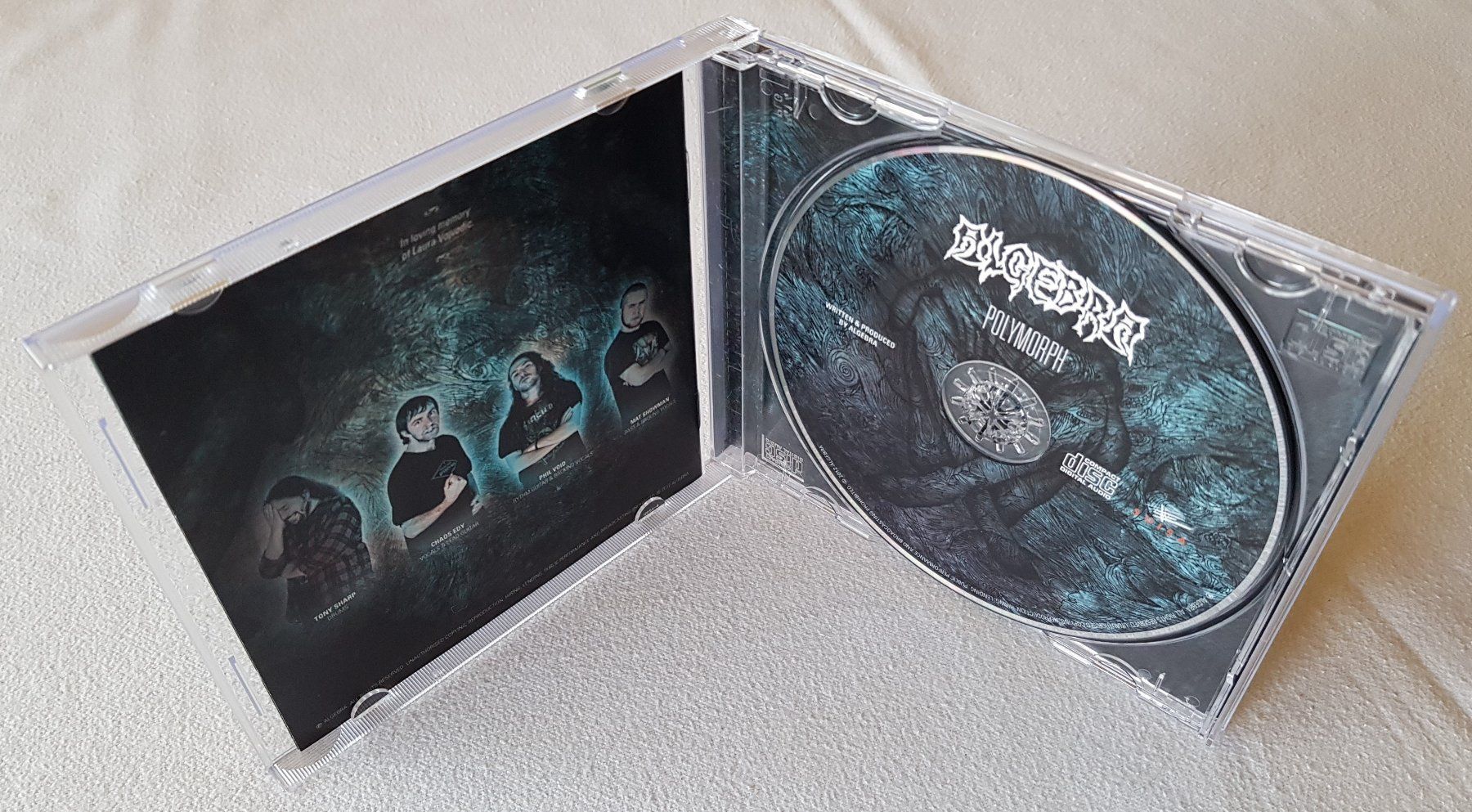 CD: Algebra ‎– Polymorph - CD - 2012 - Switzerland First Press – Usato da Uster venduto da Zardodel 3