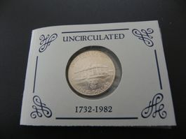 USA 1/2 Dollar 1982 Washington Silber (0.9) 12.5 g