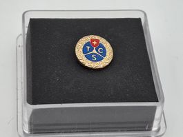 Vintage TCS Touring Club Schweiz Anstecknadel Pin Metall OVP