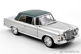 MERCEDES 280 SE CABRIO 1969 SOFTTOP SILBER 1:18 NOREV