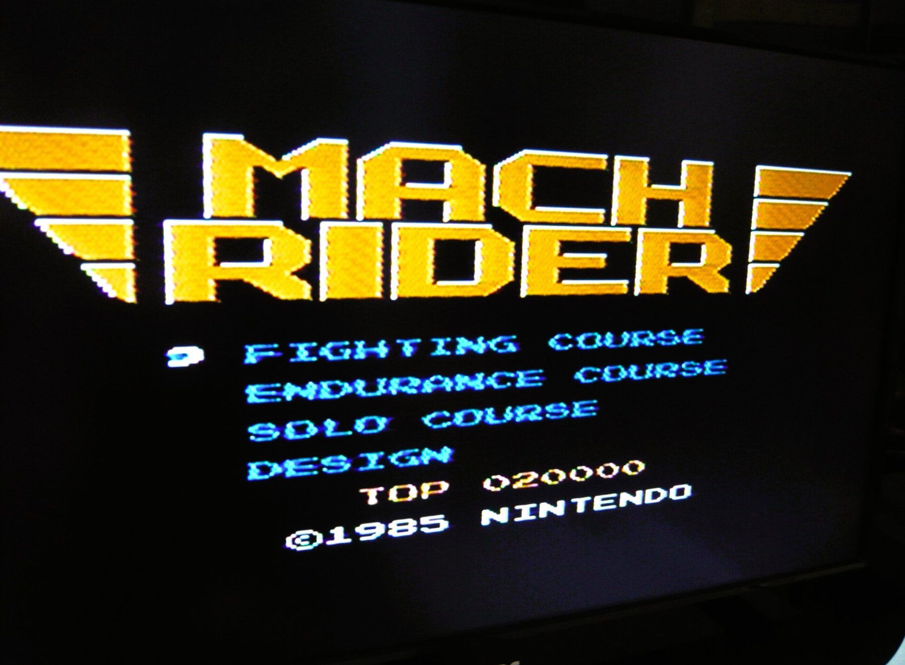 Nintendo Giochi: NES : Mach Rider – Usato da Onex venduto da Jaguar1986 1