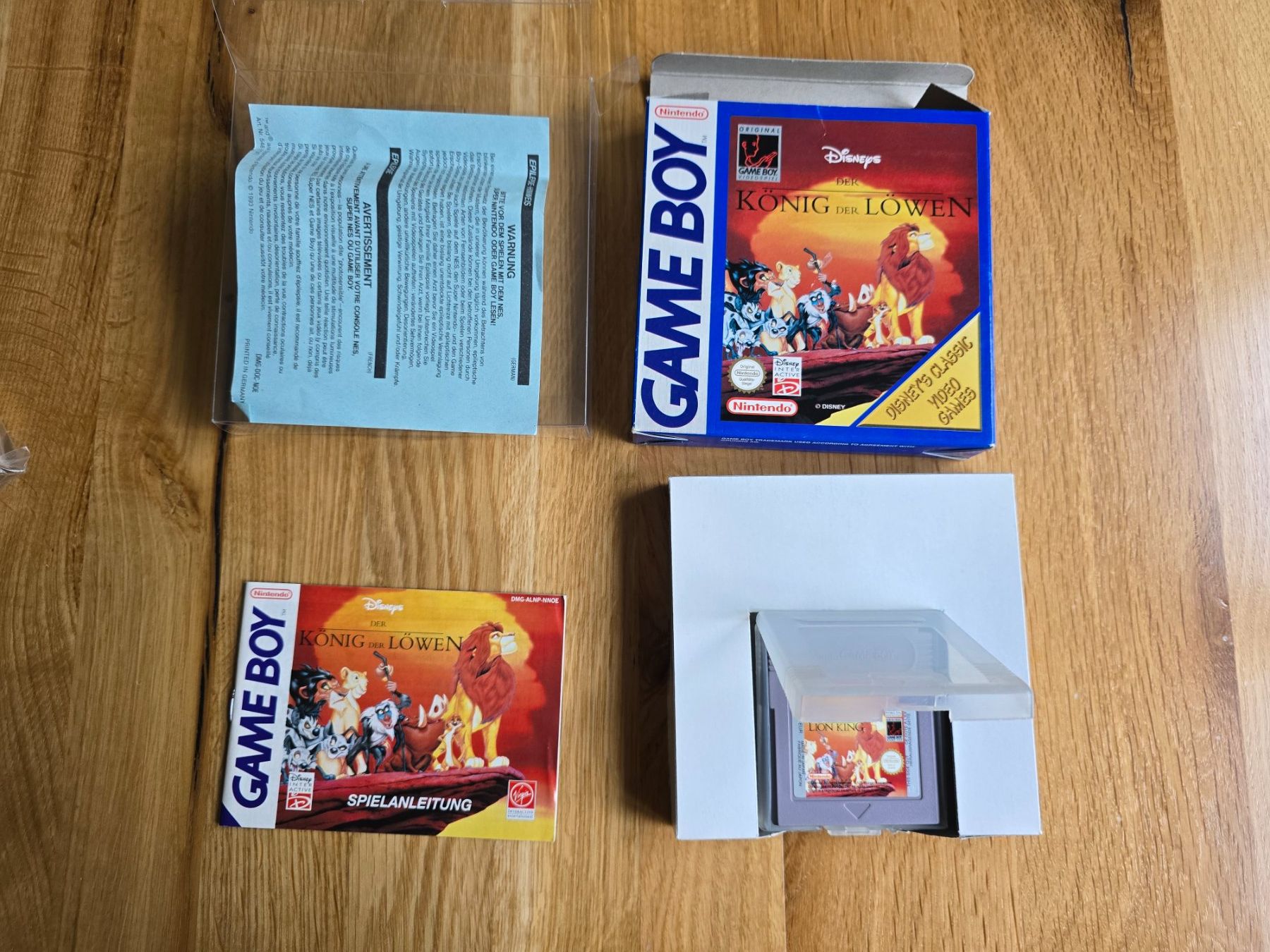 Nintendo Giochi: Nintendo Gameboy/König der Löwen/OVP – Usato da Sursee venduto da Elian91