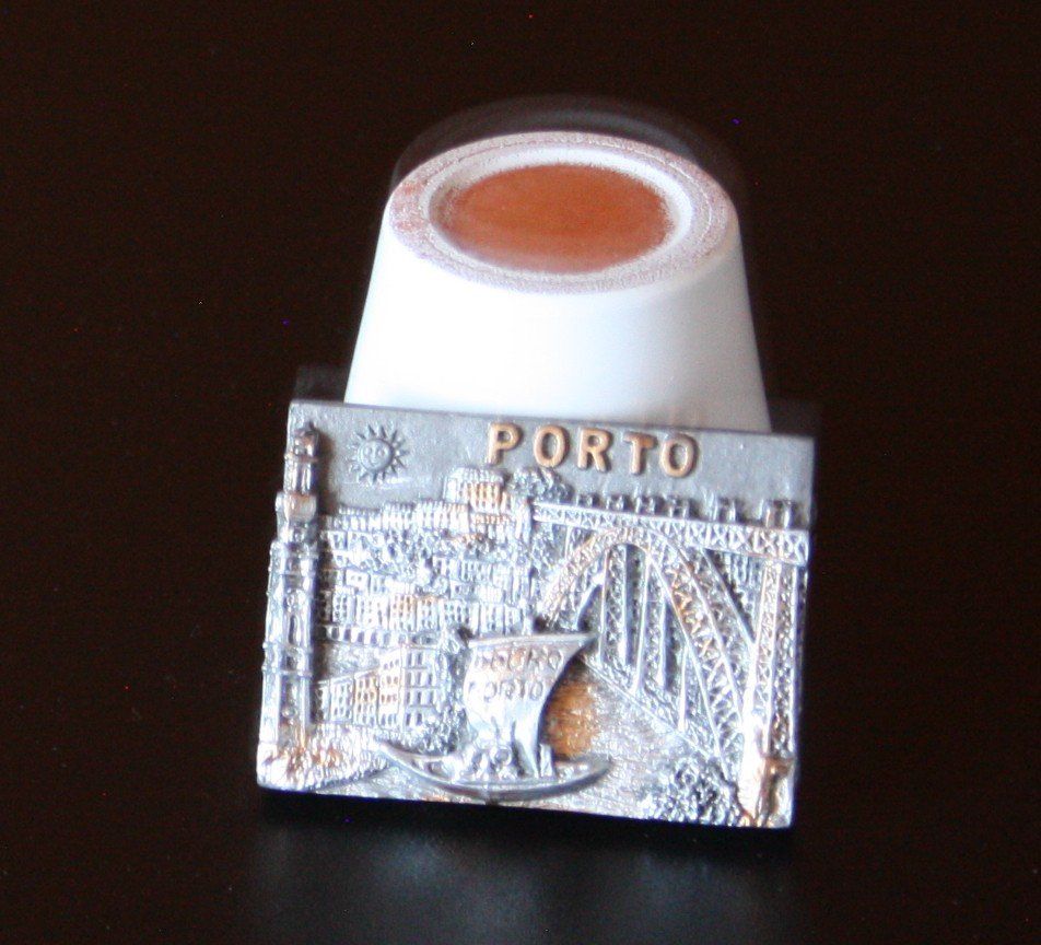 Calamite: Magnet PORTO silber-gold – Usato da Flüelen venduto da Diversicum-Shop