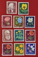 PRO JUVENTUTE SATZ 173 - 177 1958, 178 - 182 1959 GEBRAUCHT