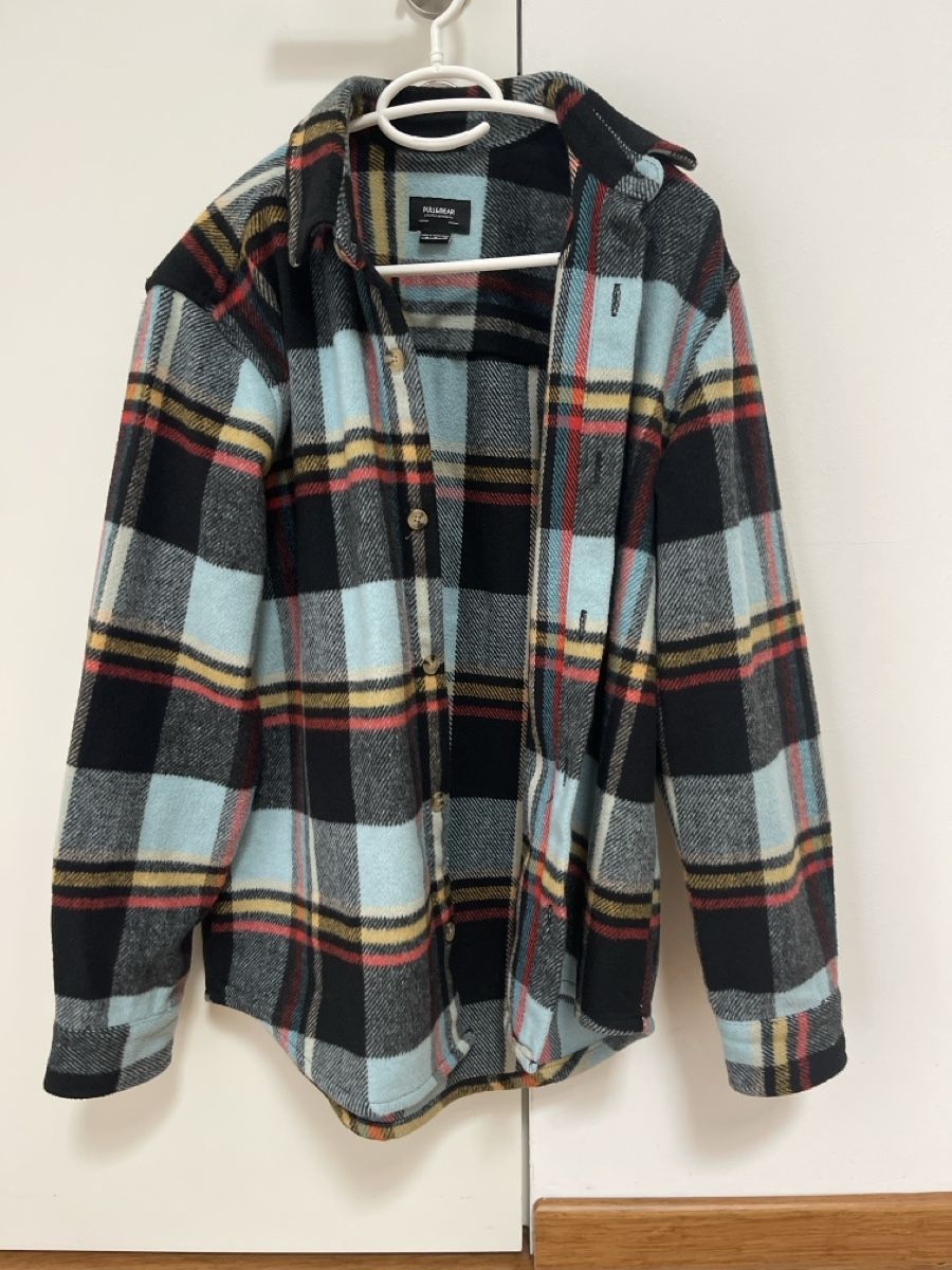 Pull&Bear Giacche: Camicia a quadri Pull&Bear taglia M – Usato da Vezia venduto da lin_5s2m