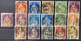 1908-1925 alle Helvetia mit Schwert, SBK 176 Fr.
