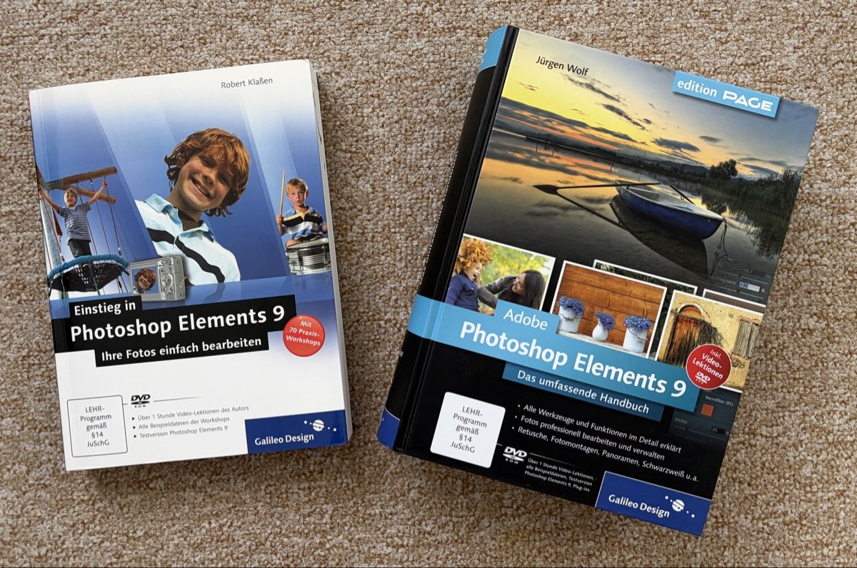 Libri: 2 Bücher Adobe Photoshop Elements 9 - Galileo Design – Usato da Horgen venduto da mph3000