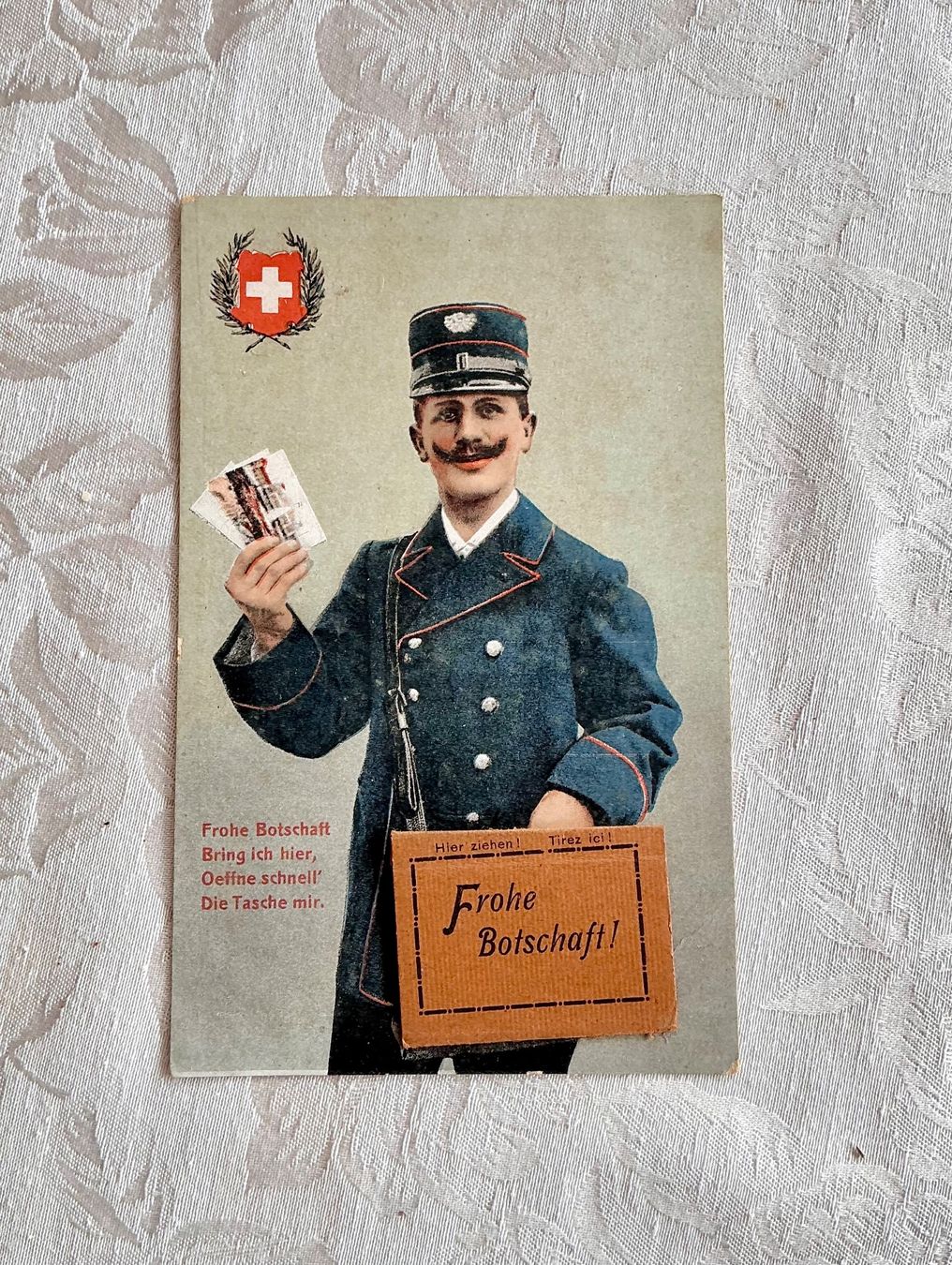Ansichtskarten: ALTE ORIGINELLE POSTKARTE – Gebraucht aus Zell LU von Silvermemory