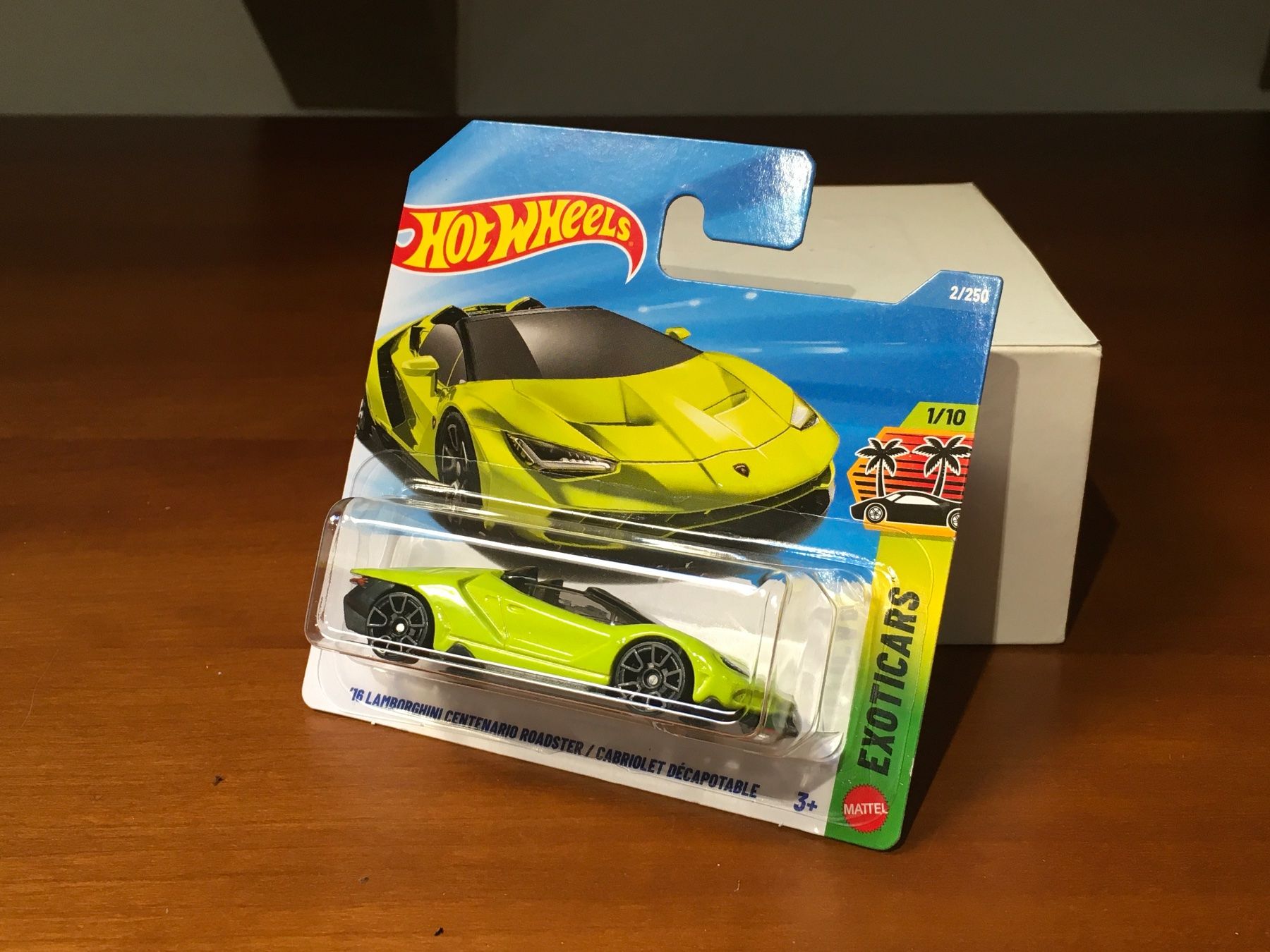 Lamborghini Modellini d'auto: Lamborghini Centenario Roadster 1/64 Hot Wheels Exoticars – Nuovo (secondo la descrizione) da Wohlen AG venduto da PrivatSammlung