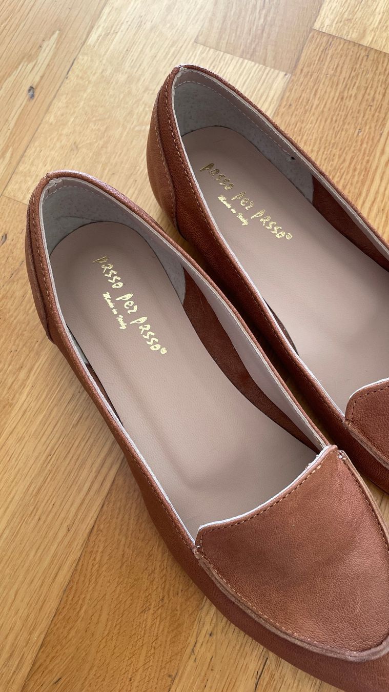 Damenschuhe: Lederschuhe passo per passo, Grösse 36 – Neu (gemäss Beschreibung) aus Burgdorf von Crown. 4