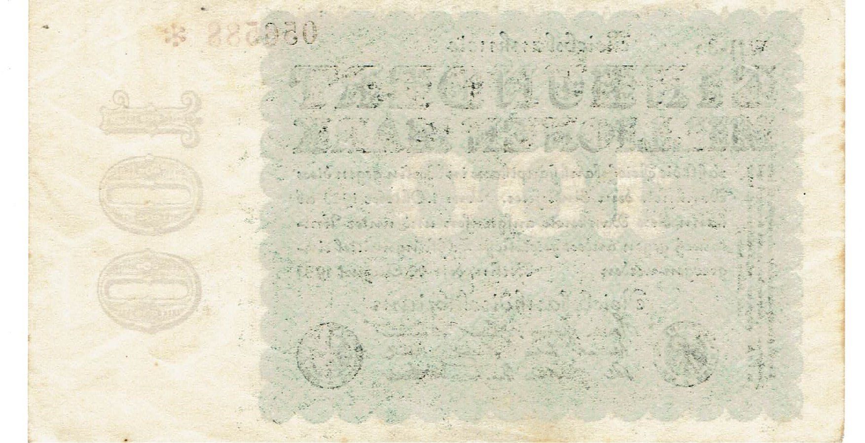 Banconote: Berlin 100 Mil.Mark 22.08.1923 VZ+-VZ++ – Usato da Steffisburg venduto da ber_8htf 1
