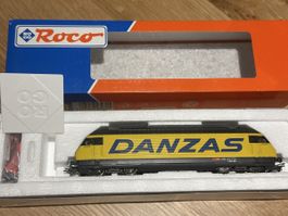 Roco H0-WS SBB Re460 Danzas Digital gebraucht in OVP ab 49.-