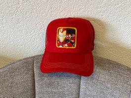 DEAL IRON MAN Cap rot/gelb -  NEU