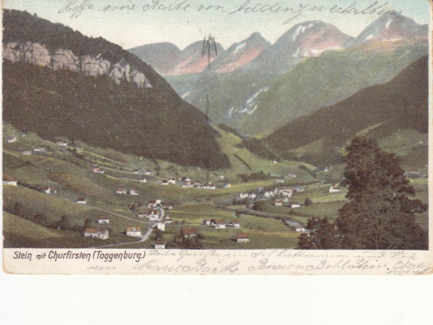 Cartoline postali: Stein 1904 – Usato da Bürglen TG venduto da StampGraf