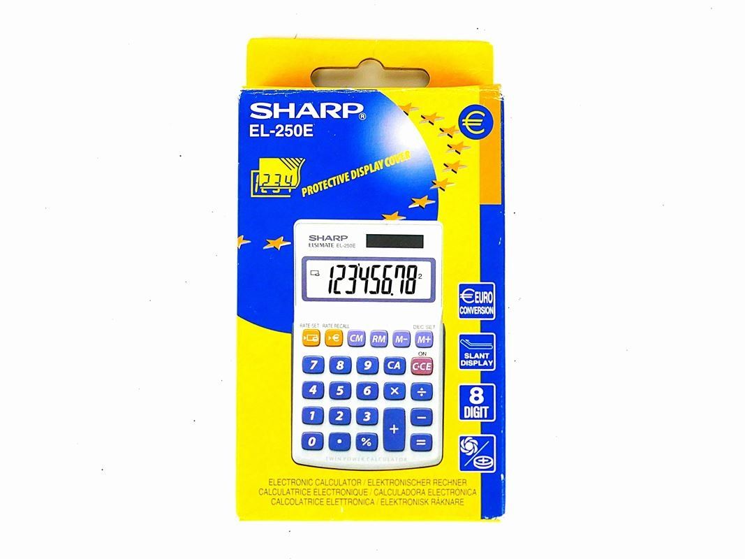 Sharp Taschenrechner: Sharp elektronischer Taschenrechner – Neu (gemäss Beschreibung) aus Urtenen-Schönbühl von Restwert_Schoenbuehl 3
