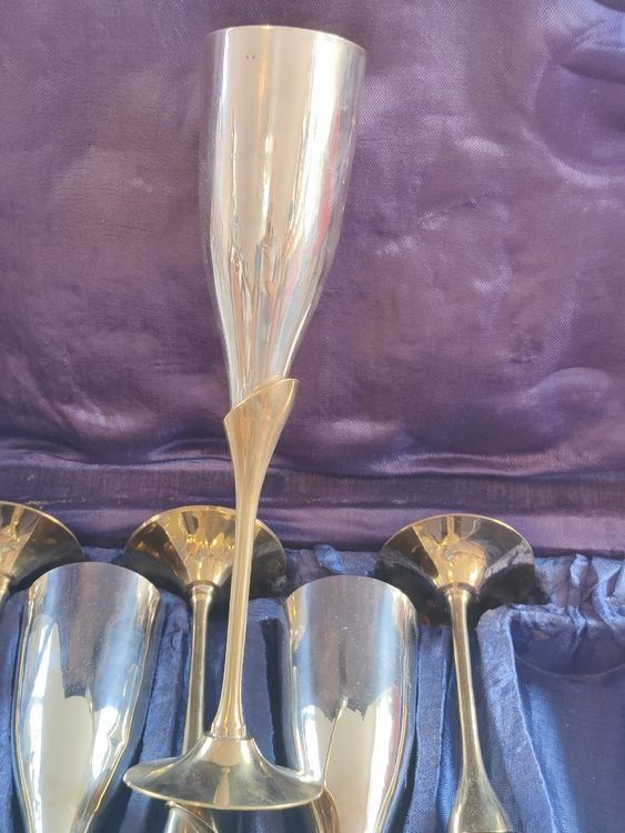 Flaconi: 6ER SET CHAMPAGNERGLÄSER  mid century designe – Usato da Hinwil venduto da Chnap 2