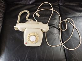 Analoges Telefon Zellweger Uster beige gebrauchter Zustand
