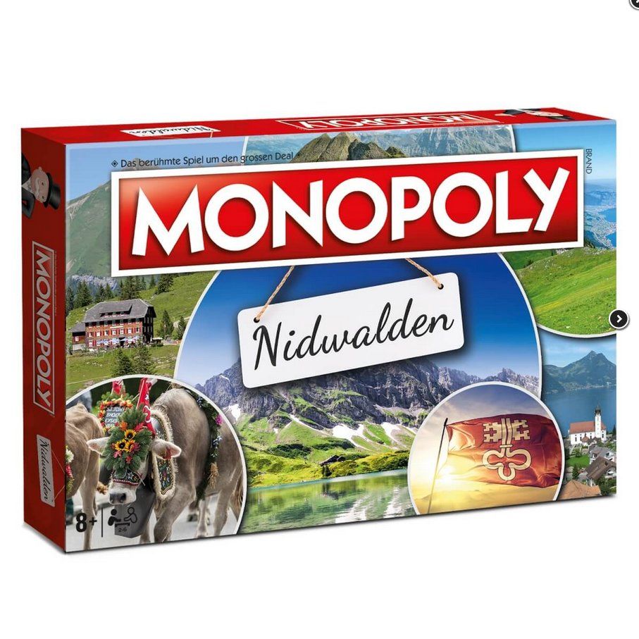 Giochi: Monopoly Nidwalden – Nuovo e nell'imballaggio originale da Oensingen venduto da Liquidations-Shop 2