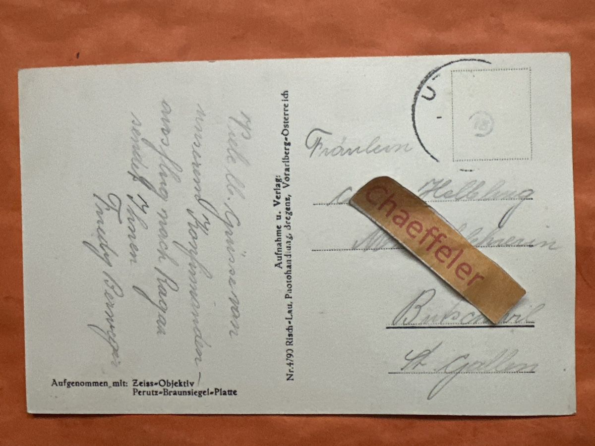 Cartoline postali: Alte Ansichtskarte Bad Ragaz.  Rarität! – Usato da Zürich venduto da Chaeffeler 1