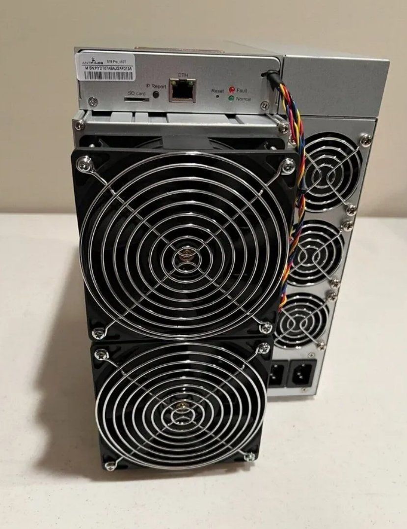 Bitmain Coin Miner: Bitmain Antminer S19 PRO 110TH/s Bitcoin Miner – Nuovo (secondo la descrizione) da Basel venduto da mab_w8gr