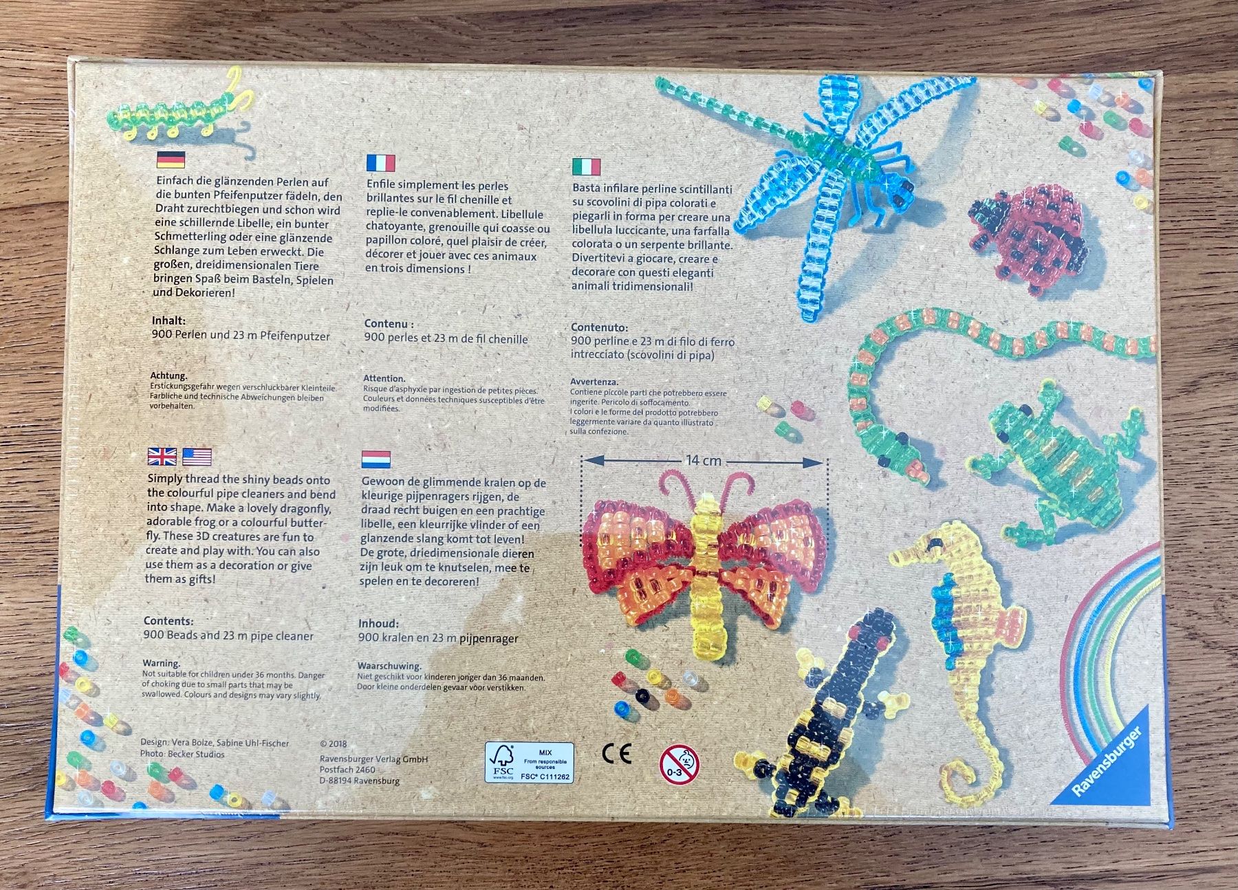 Bastelsets: Ravensburger - Perlentiere Fädeln – Neu (gemäss Beschreibung) aus Basel von  1
