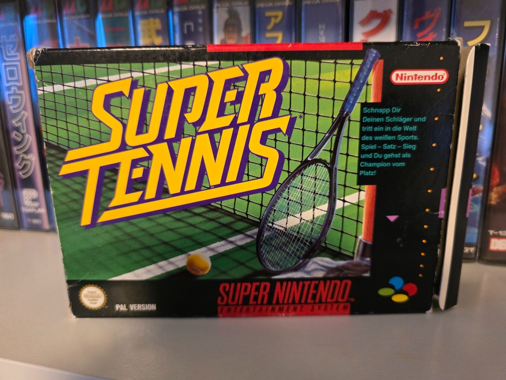 Nintendo Giochi: Super Tennis - Super Nintendo - PAL – Usato da Thonex venduto da psxswiss2000