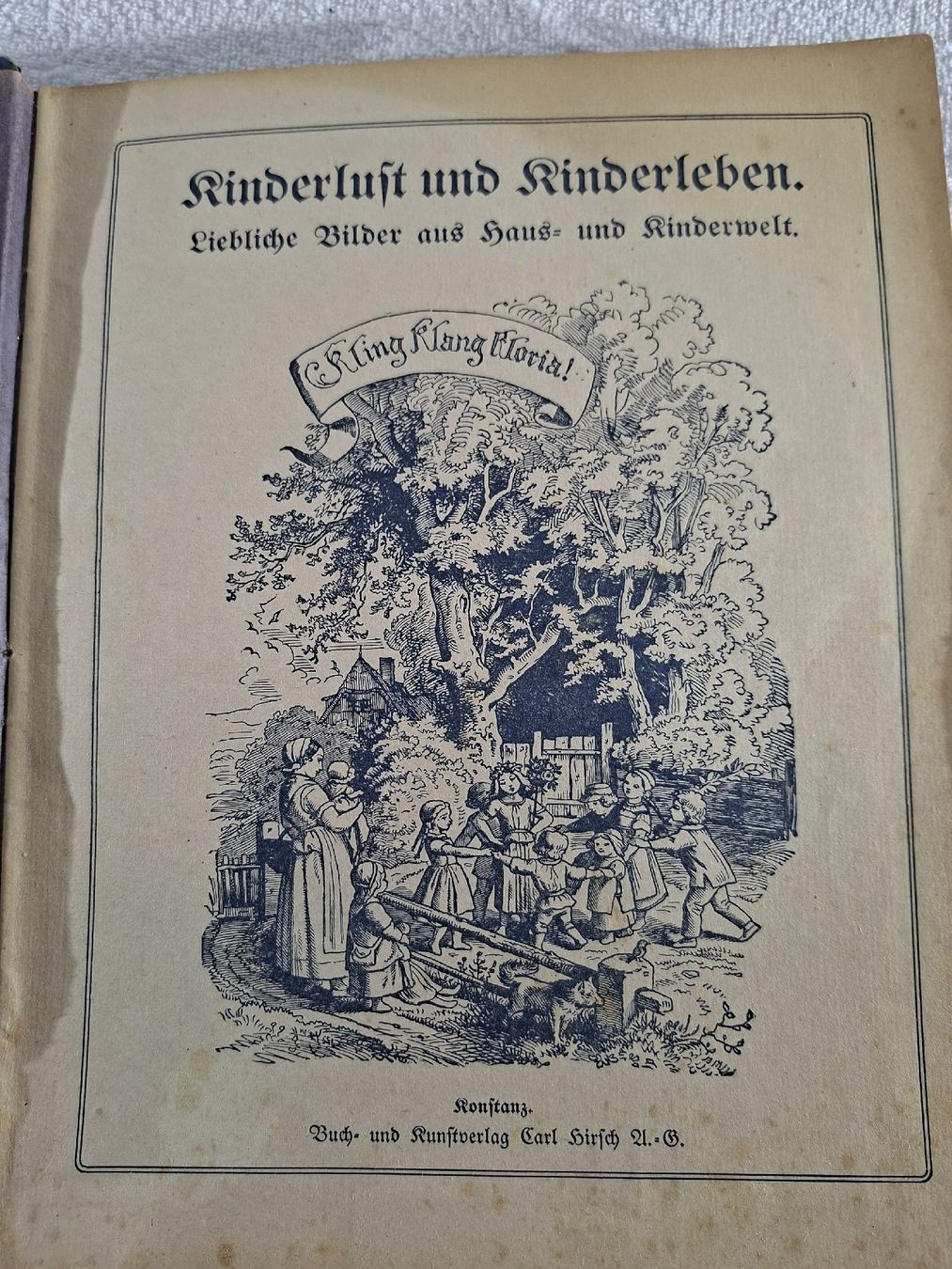 Bücher: antikes Kinderbuch, Kinderfest und Kinderleben – Gebraucht aus Grindelwald von carro5 3