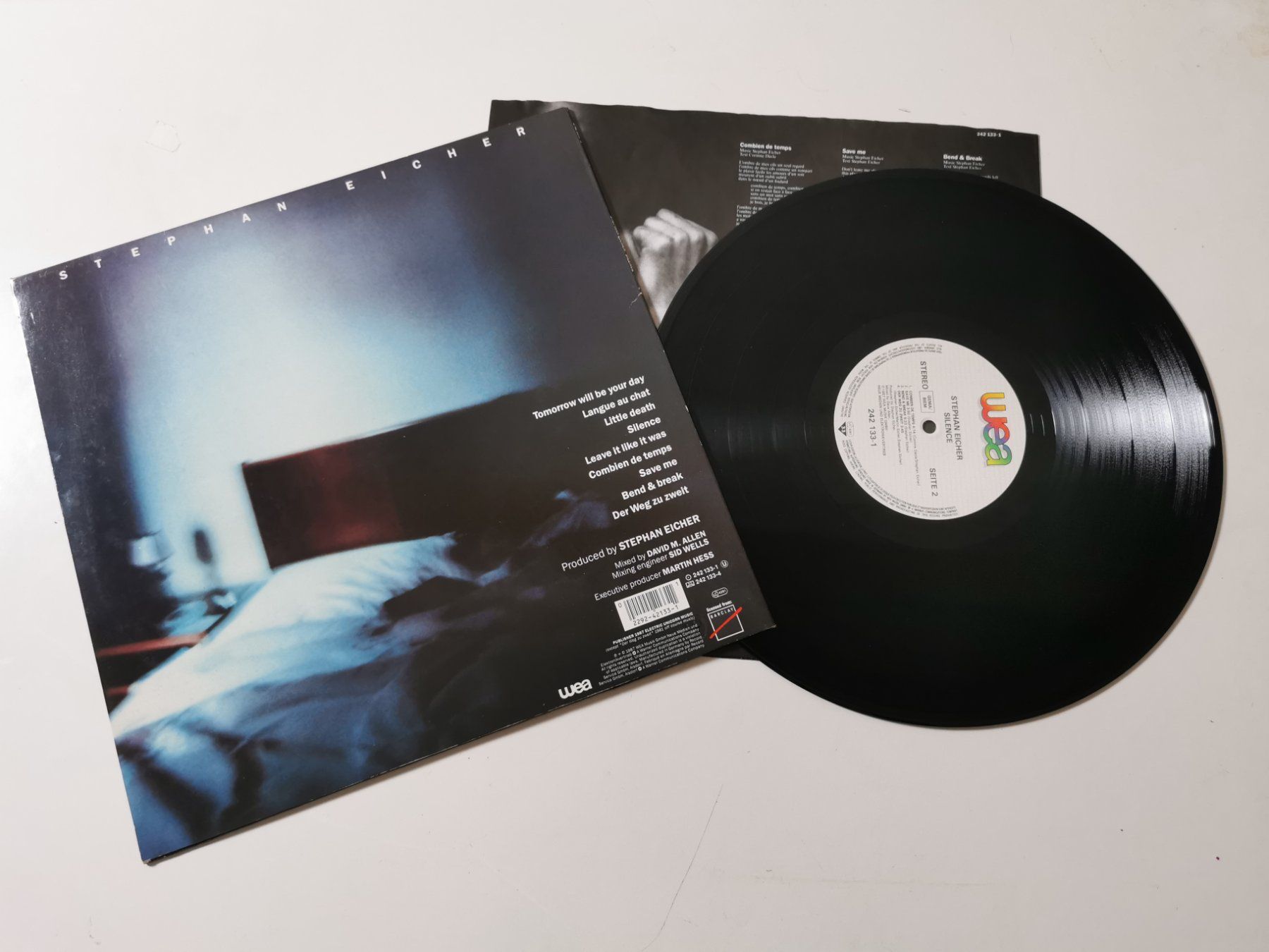 Dischi in vinile: Stephan Eicher – Silence - VERSAND✅ – Usato da Grafenried venduto da House-of-Oldies 1