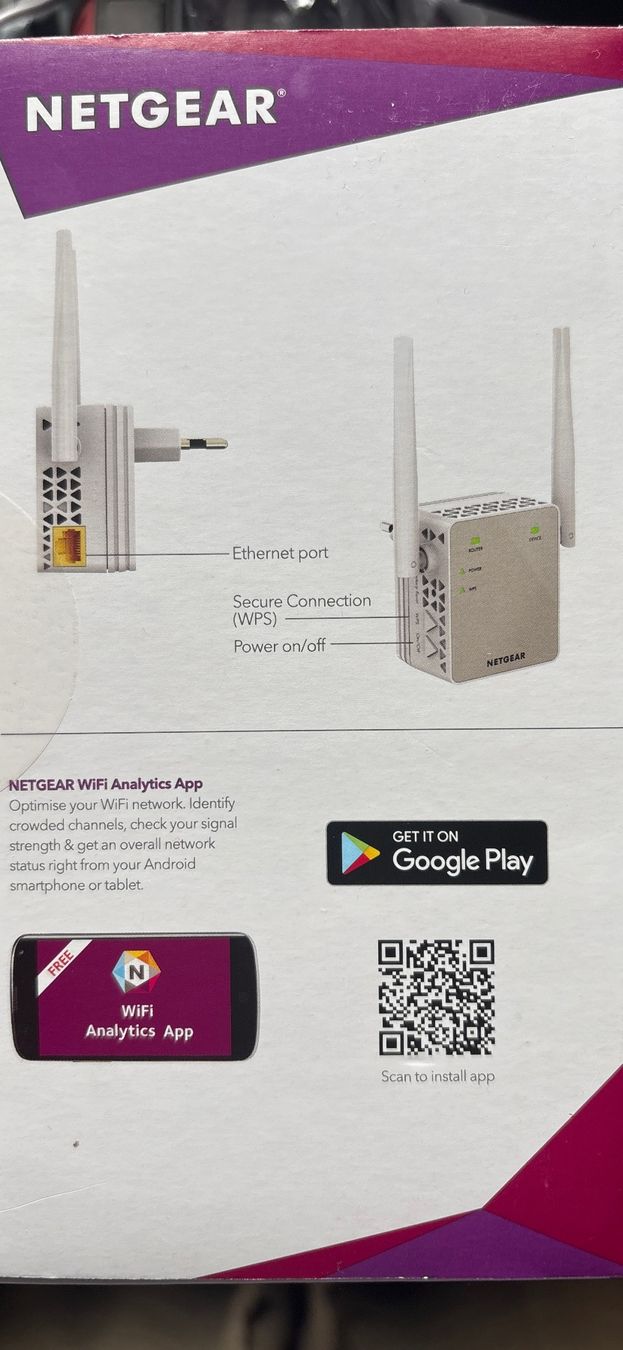 Netgear WiFi: NETGEAR WiFi Range Extender – Nuovo (secondo la descrizione) da Winterthur venduto da cwa_2rtx 5