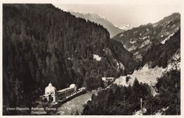 Unter Engadin Kurhaus Tarasp (1203 m) Trinkhalle
