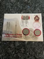 Numisbrief Uruguay-China Ausstellung Shanghai 1997
