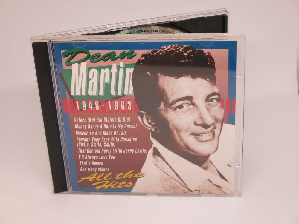 Portugal CD: Dean Martin – All The Hits 1948-1963 (Gebraucht) in ...