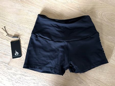 Ryderwear Scrunch Shorts Schwarz, gr XS, booty scrunch