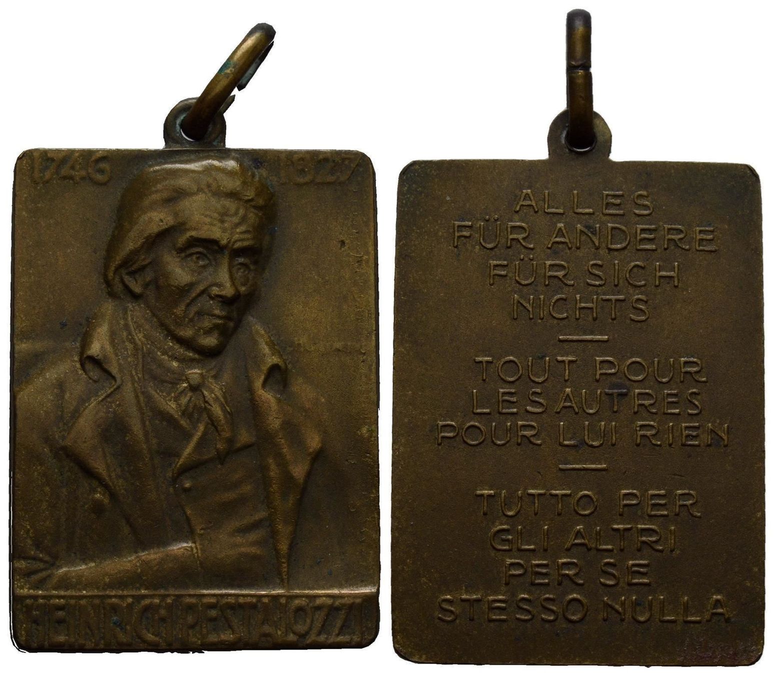 Medaglie: Heinrich Pestalozzi /881 – Usato da Trimbach venduto da Solothurn1