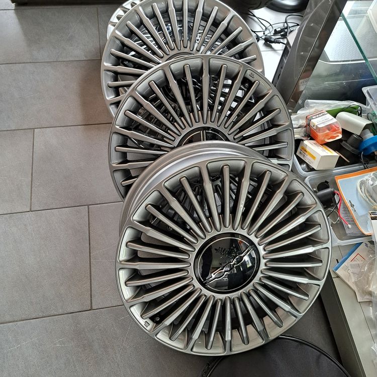 Fiat 500 Drehmoment Alufelgen