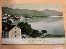 ANTIKE ANSICHTSKARTE STADT ZUG**********