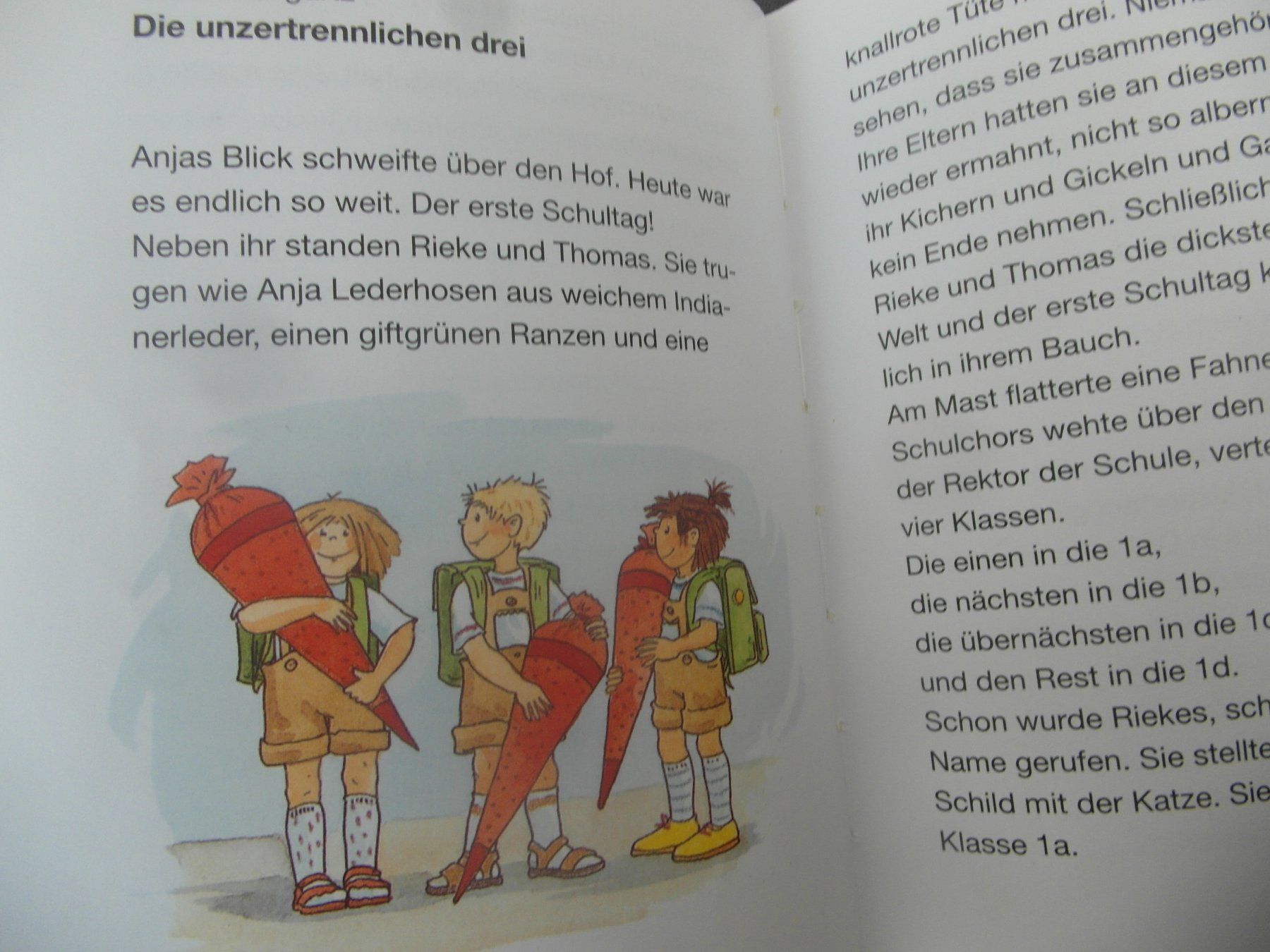 Bücher: Buch zum Schultanfang - 1. Klasse – Gebraucht aus Schönenbuch von Imagine6 3