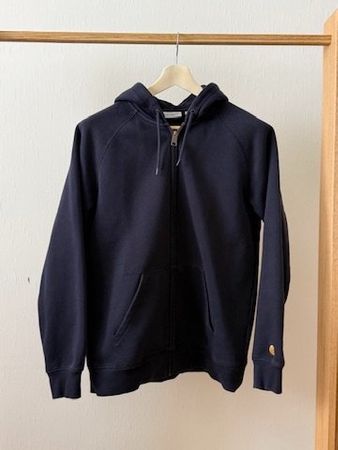 Carhartt Sweat Jacke Navy - Gr. M