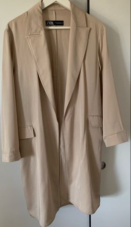 Leichter Longblazer von ZARA, oversized Gr. XS