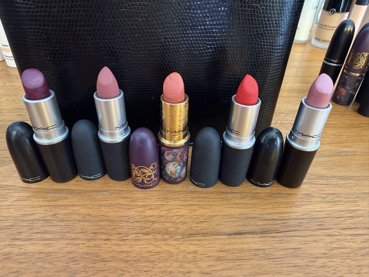 Mac Cosmetics Make-up: MAC Lippenstift Set, verschiedene Farben – Usato da Zürich venduto da pinish 3